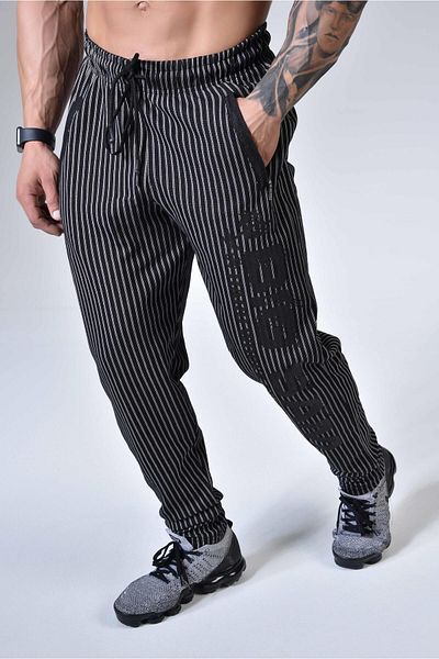 Big Sam Men's Black Athletic Sweatpants