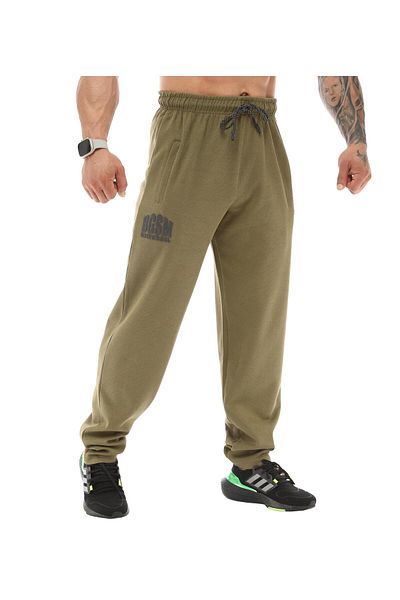 Big Sam Men's Winter Sweatpants |   Relaxed Fit, Khaki