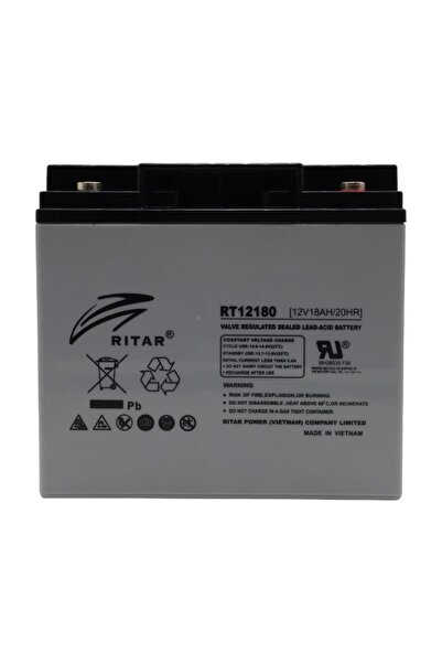 Ritar RİTAR 12V 18AH BAKIMSIZ KURU TİP AGM VRLA AKÜ