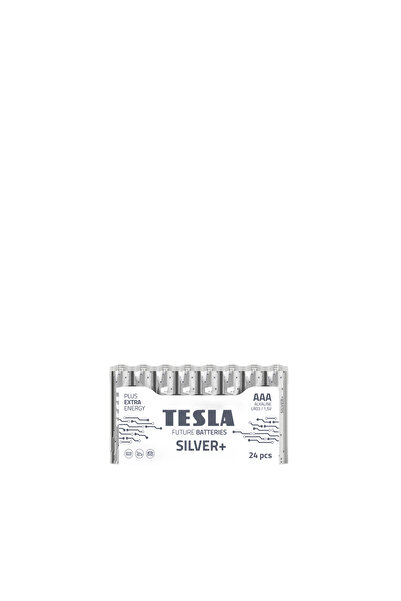 TESLA AAA Alkalin Pil 1,5V LR03 MN2400-Tesla Sİlver– 24’lü Paket- Kumanda, Oy...