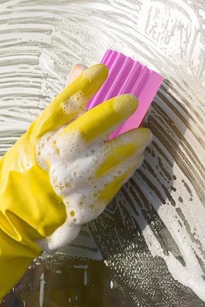 Fresh Moon Multi-Purpose Sponge 2 Pieces Bathroom Kitchen Shower Cabin Tile Joint Cleaner Magic Dish Sponge