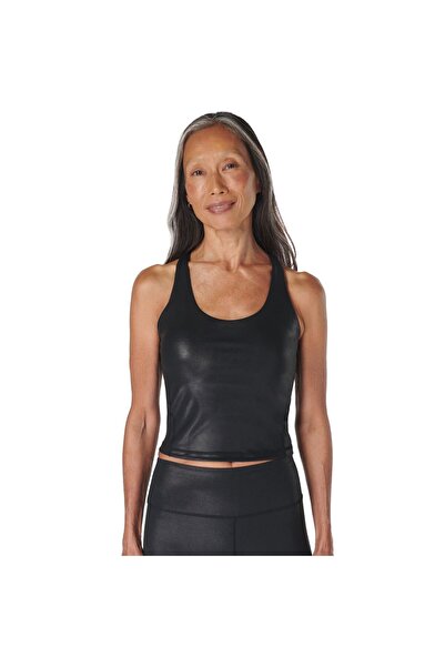 Sweaty Betty Glow Shine Bra Women's Black Running Tank Top Women's Running Tank Top Sb9991F-001