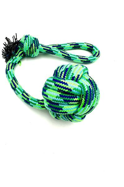 Tasma Market 9cm Dog Training Ball Toy with Handle