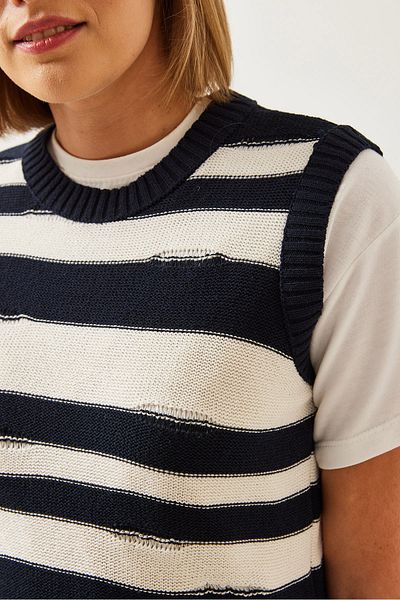 Bianco Lucci Gestreifte Pullover für Frauen 20246240