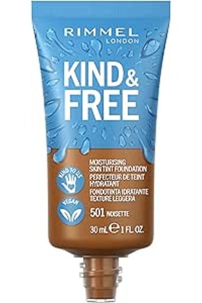Rimmel Kind & Free Skin Tint Foundation - 501 - Noisette, 30ml