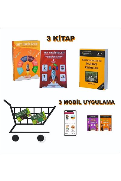 Bayhan Yayıncılık Full Coverage Training Set (English Training Sets with Jet English and Memory Techniques)