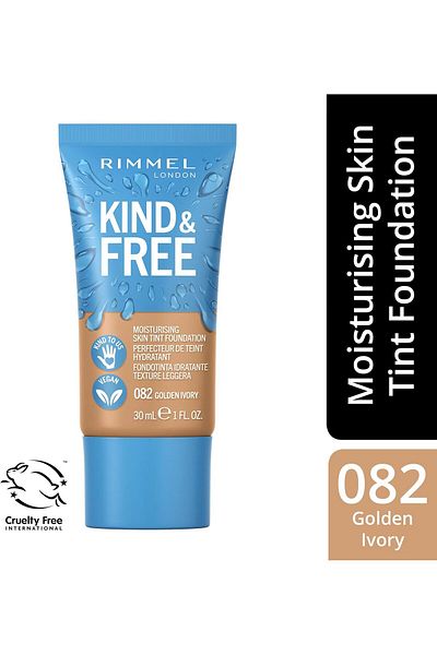 Rimmel Rimmel KIND & FREE Skin Tint - Moisturising Foundation  30 ml, shade 82 Golden Ivory