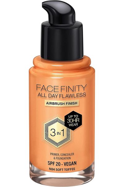 Max Factor Facefinity All Day Flawless Foundation - N84 - Soft Toffee, 30ml