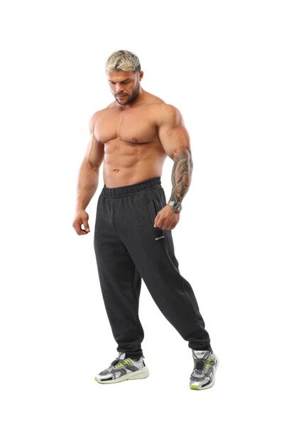 BGSM Erkek Eşofman Altı Şavlar Kesim Kışlık Body Pantolon Pnt1352