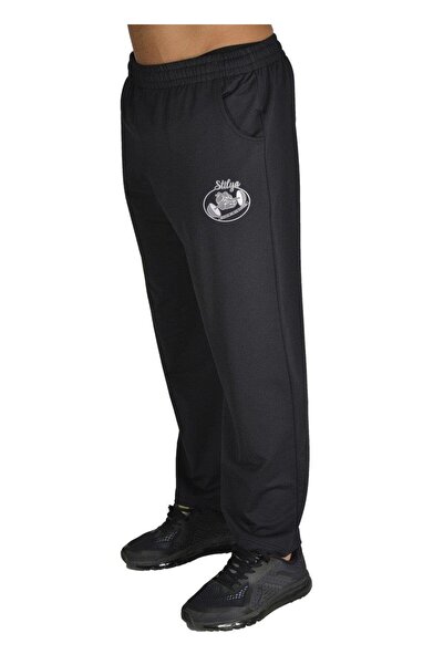 Stilya Pantaloni negri tip body, pantaloni de trening 5513