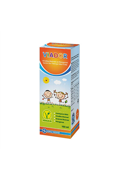 WORLD MEDICINE ILAC Viador Syrup Containing Chicory Extract and Manganese 150 ml