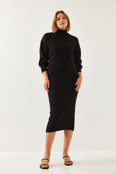 Bianco Lucci Women's Double Knitwear Set 20246907