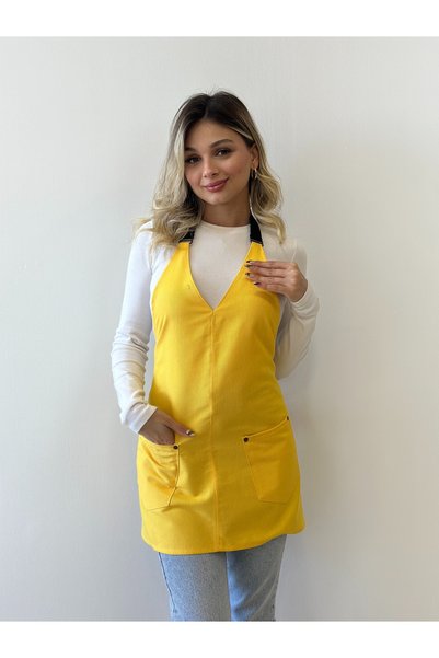 Monki Haus Water Repellent Stain Resistant Cafe Barista Ceramic Pastry Cook Waiter Florist Restaurant Cafe Apron Women Apron