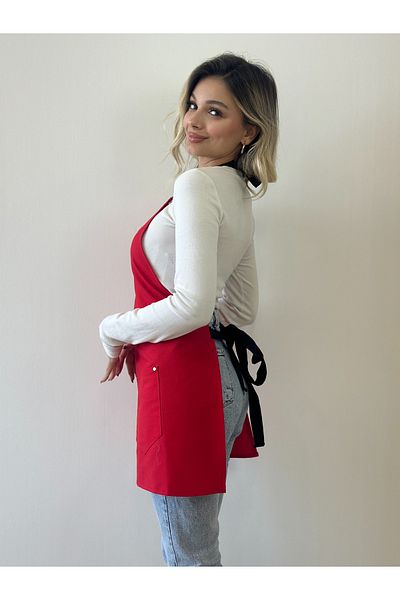 Monki Haus Water Repellent Stain Resistant Cafe Barista Ceramic Pastry Cook Waiter Florist Restaurant Cafe Apron Women Apron