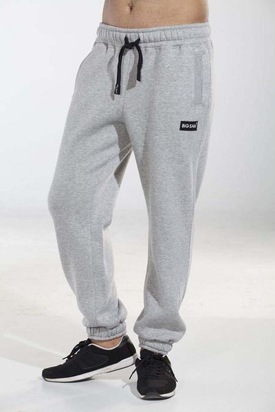Big Sam Gray Men's Winter Sweatpants - 1034