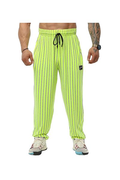Big Sam Relaxed Fit Bodybuilding Body Pants Green 1189