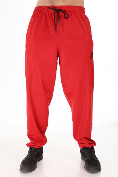 Big Sam Men's Red Performance Fitness Pants 1221