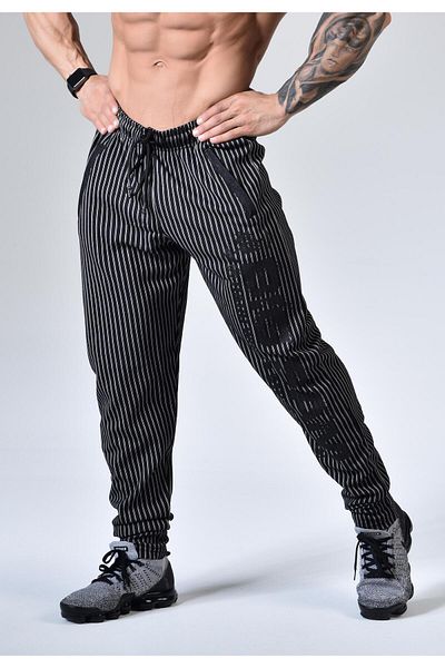 Big Sam Men's Black Athletic Sweatpants