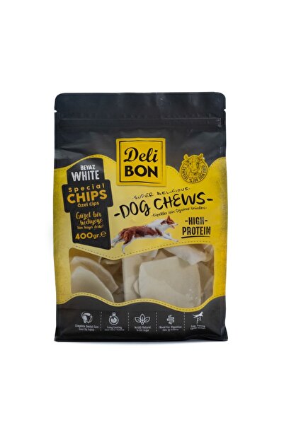 Delibon DELİBON DERİ CİPS 400GR TORBA BEYAZ CIPSX400GR