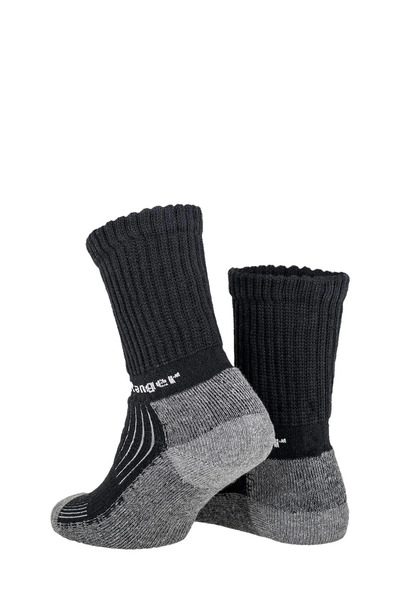 OIL COMPANY Унисекс термо чорапи Ranger с памучна смес, обгръщащи изцяло крака, отнемащи влагата и топли