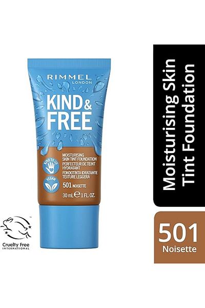 Rimmel Kind & Free Skin Tint Foundation - 501 - Noisette, 30ml