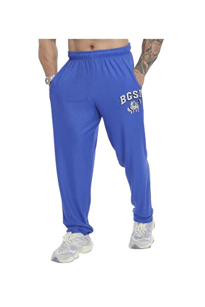 Big Sam Fitness Gym Pantolon Eşofman Altı Mavi 1204
