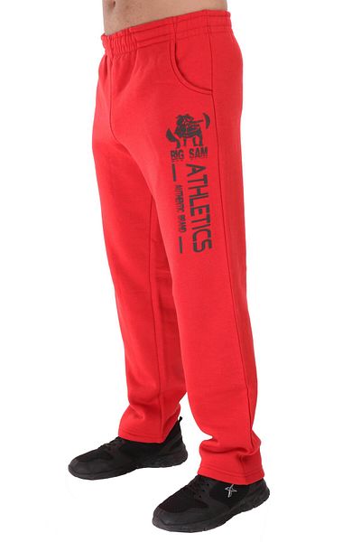 Big Sam Red Winter Sweatpants 1139