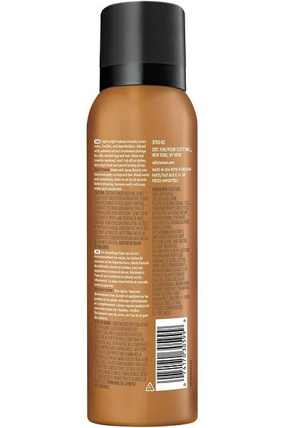 Sally Hansen Airbrush Leg Makeup Spray - Medium Glow, 125g