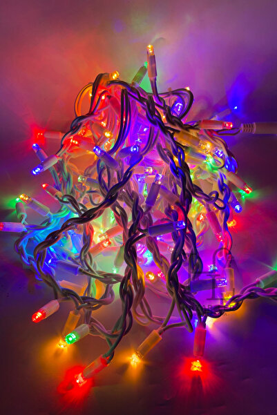 Hazar Led 10 Metre RGB İp Led Yılbaşı Süsü IP65 Dış Mekan Eklenebilir Beyaz K...
