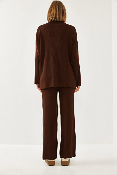 Bianco Lucci Women's Long Sleeve Bottom-Top Suit 20247553