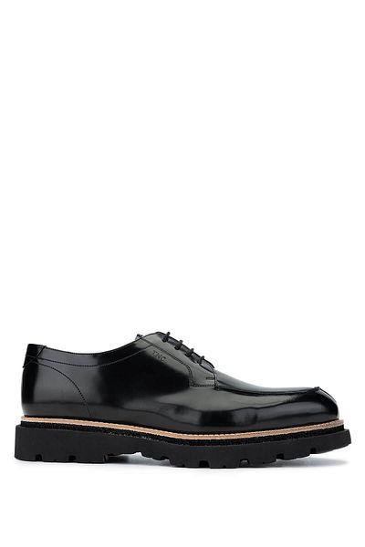 Tamer Tanca Men's Genuine Leather Black Opening Casual Shoes