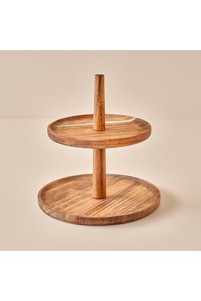 Bella Maison Elara 2-Tier Cookie Holder - Natural