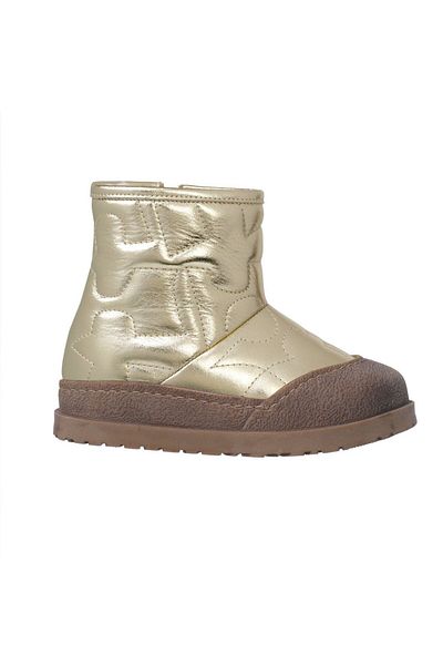 Bebbini Heat-Gold Sheepskin Genuine Leather Girls' Boots