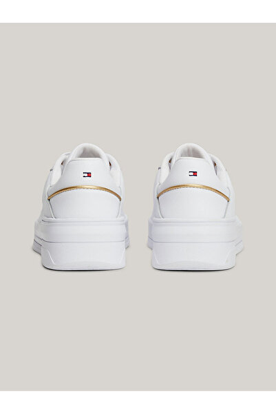 Tommy Hilfiger Beyaz Kadın Sneaker FW0FW08261YBS