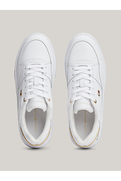 Tommy Hilfiger Beyaz Kadın Sneaker FW0FW08261YBS