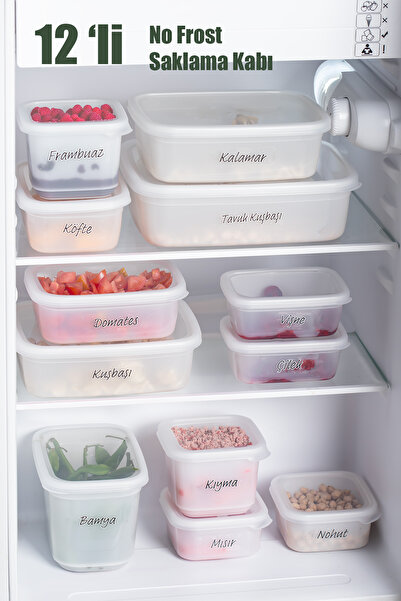 Porsima 1126 12'lı Etiketli No Frost -25°c Derin Dondurucu Mikrodalga Yiyecek...