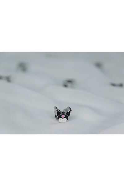 CYB STUDİO Kuromi Black Stainless Steel Charm