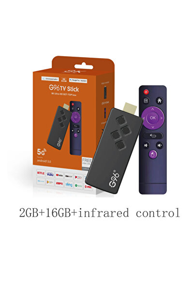 Choice 2GB16GBIR G96 Global Version TV Stick 8K Android13 Portable Streaming Media 2GB 16GB Multi Language
