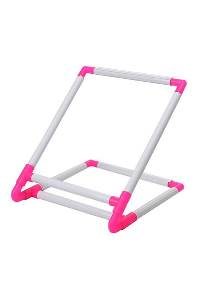 Choice Rectangle Plastic Clip Embroidery Frame Hoop Stand Holder Easy Operation Cross Stitch Supplies - ...