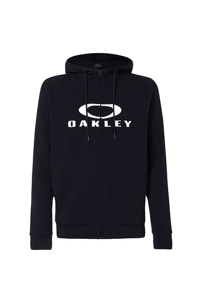 Oakley Men's Sweatshirt Bark Fz Hoodie 2.0 Black Men's Sweatshirt Foa402598