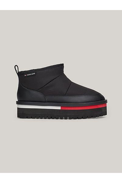 Tommy Hilfiger Tjw Nylonová bota plochého tvaru - model Wl