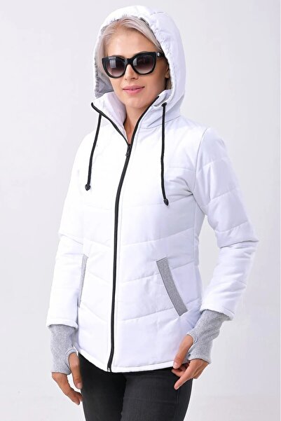 Barbora Günlük Su Geçirmez Kışlık Şişme Kadın Mont
