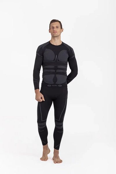 OIL COMPANY Sport de iarnă unisex - Lenjerie termică fără cusături pentru schior motociclist, protetic UV - III. Nivel Pro