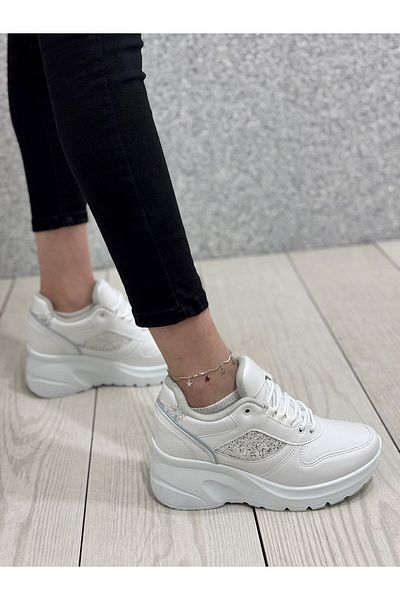 ayakkabiyolla 185 Pantofi cu toc cu pană cu detaliu Skin Stone