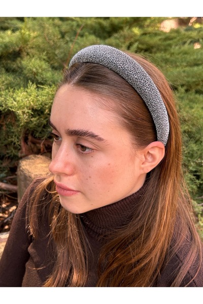 ByMerve هدية عيد الميلاد، تصميم أنيق، تاج ناعم فضي فضي فضي