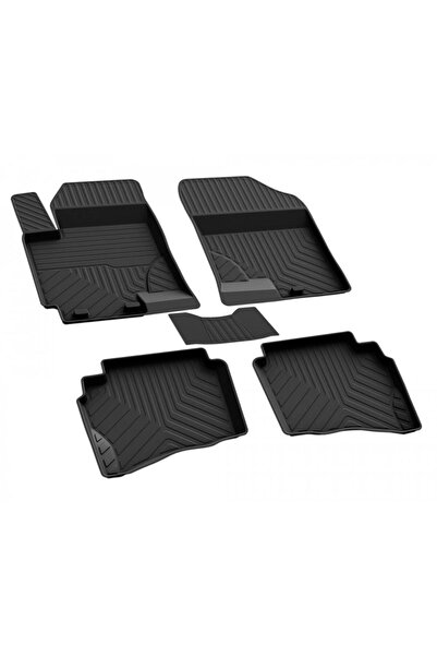 ferrous autoaccessories Kia Rio 3 Ferrous 4D Havuzlu Kauçuk Paspas 2011 2016