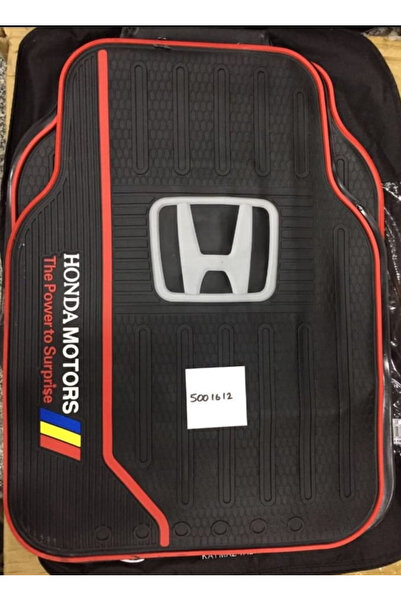 Honda LATEX PASPAS UNIVERSAL HONDA MOTORS BEYAZ LOGO KIRMIZI ŞERİT