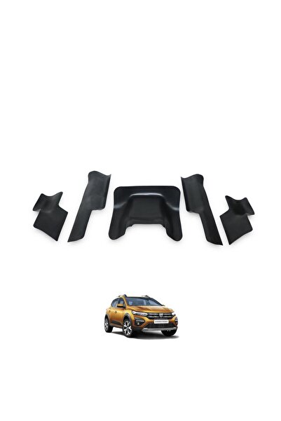 FERROUS Dacia Sandero Halı Koruma Kapağı Kapı Eşiği Plastiği 2021 Ve Üstü