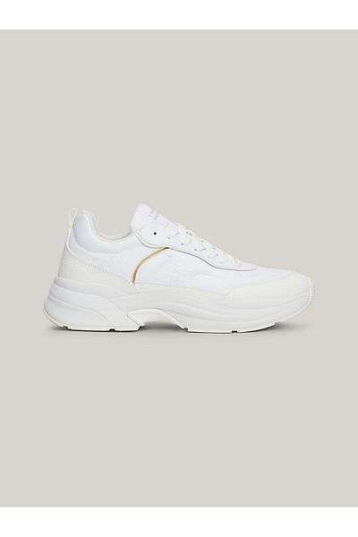 Tommy Hilfiger Ybs Leather Sneaker - Fw0Fw08346 Model Shoes
