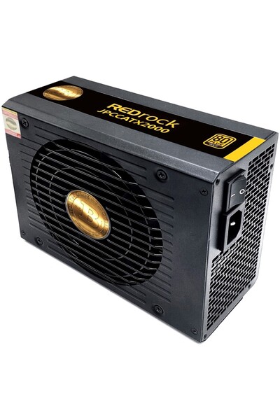Redrock 2000 W 80+ Gold Mining Güç Kaynağı-distribütör Garantili-8 Adet Ekran...